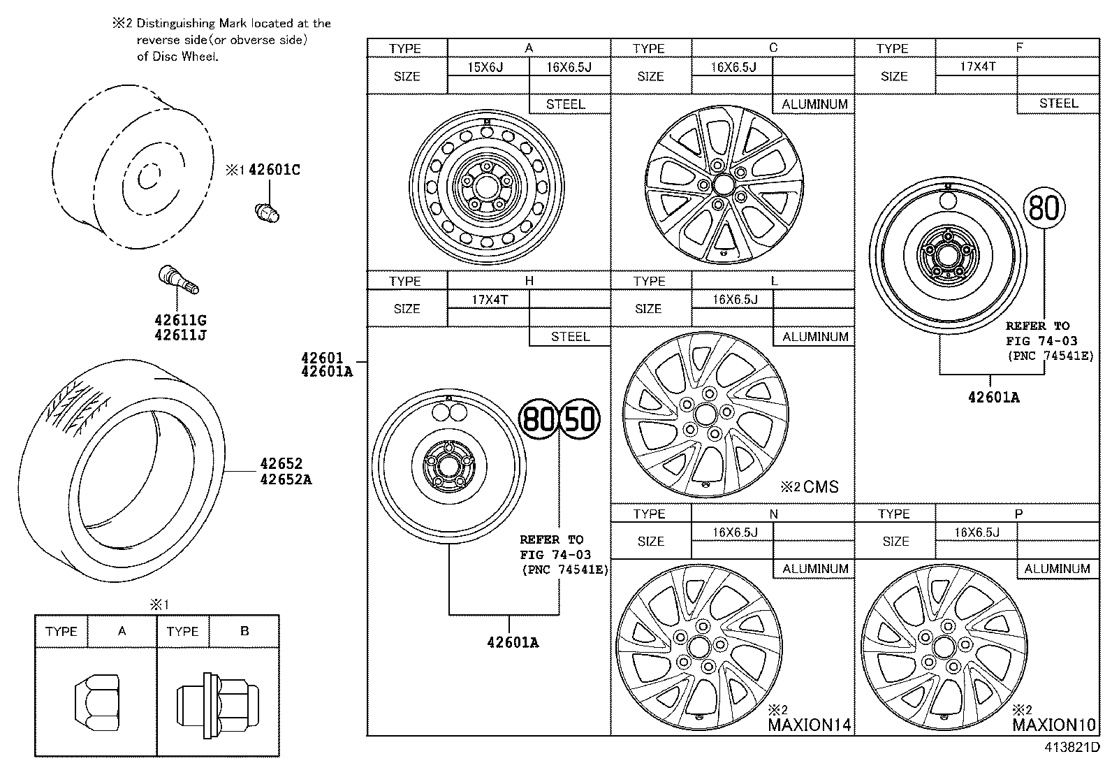 42652-02P41 TIRE product image