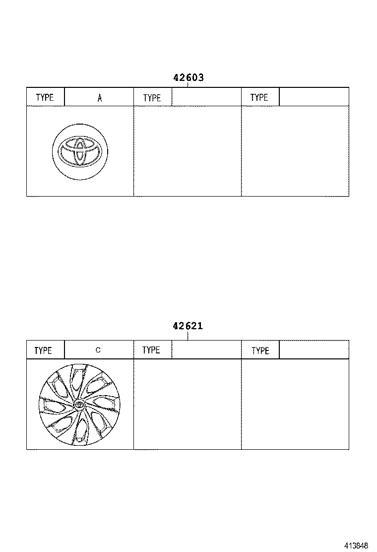 42602-12880 CAP, WHEEL product image