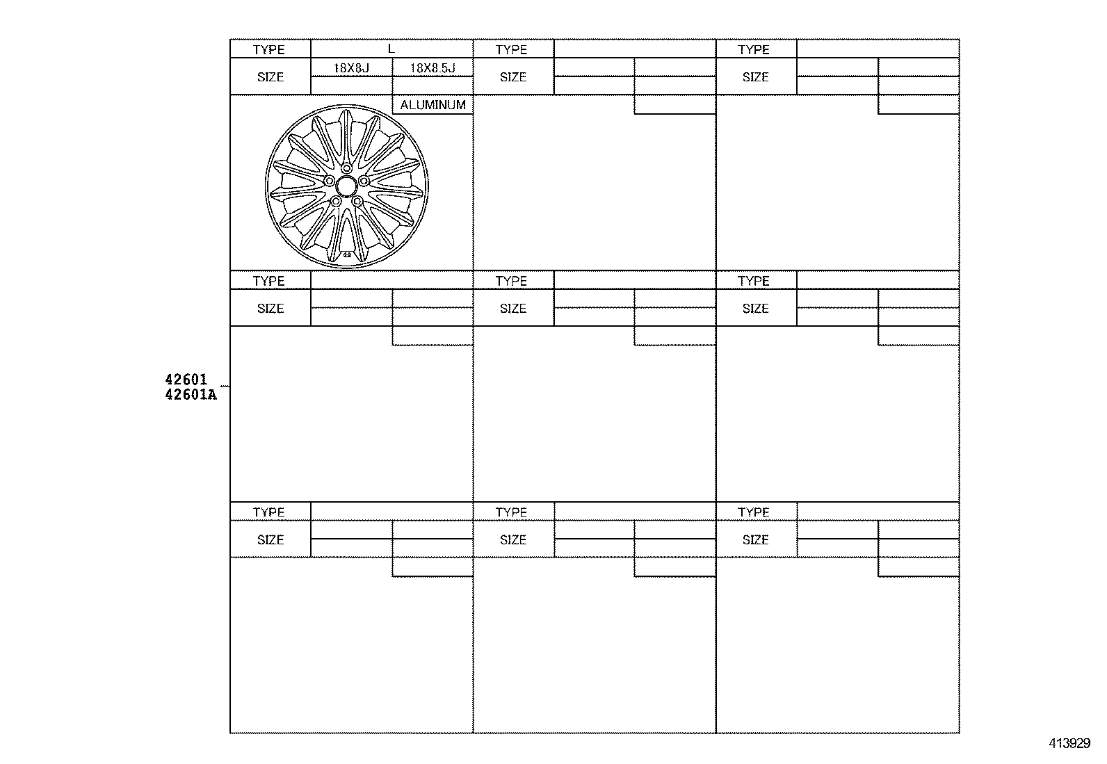 42652-53240 TIRE product image