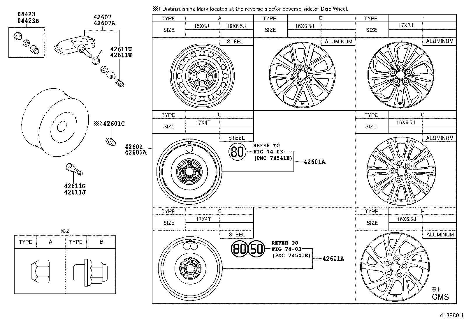 42602-02410 CAP, WHEEL product image