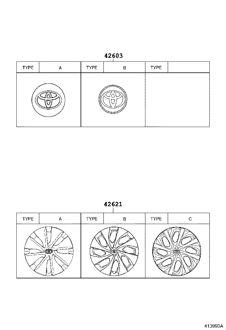 42602-02410 CAP, WHEEL product image