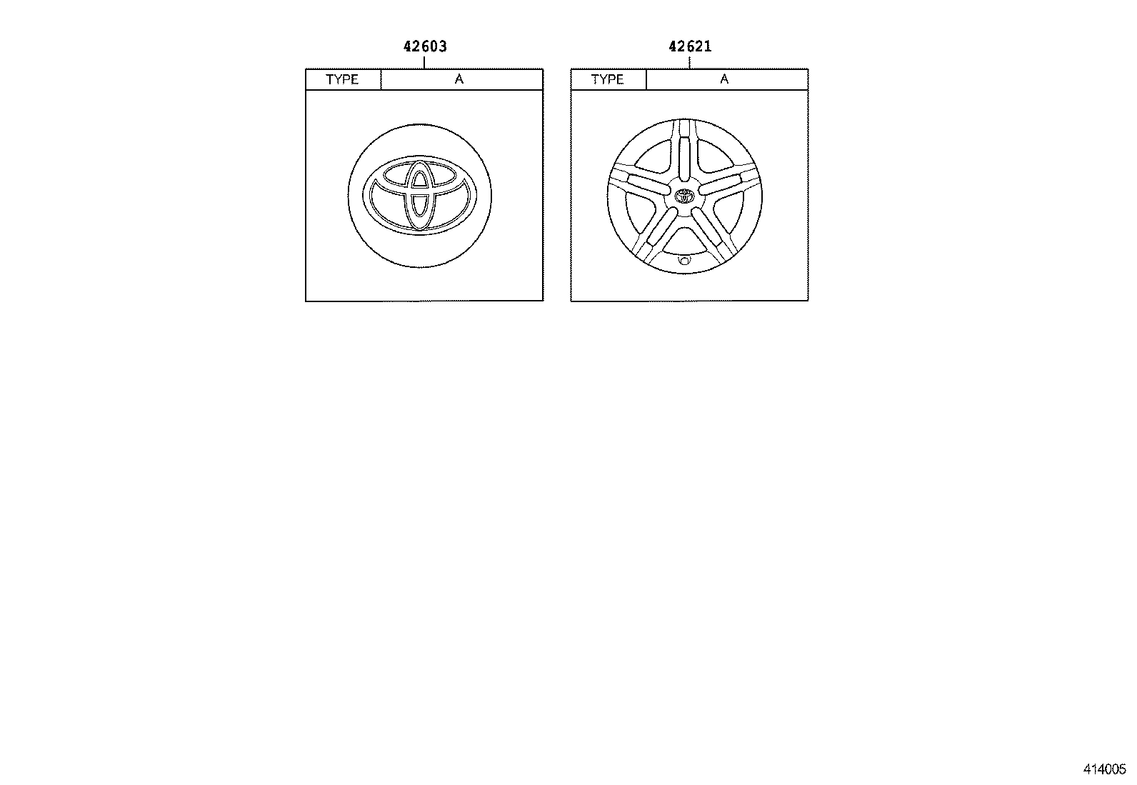 42602-75010 CAP, WHEEL product image