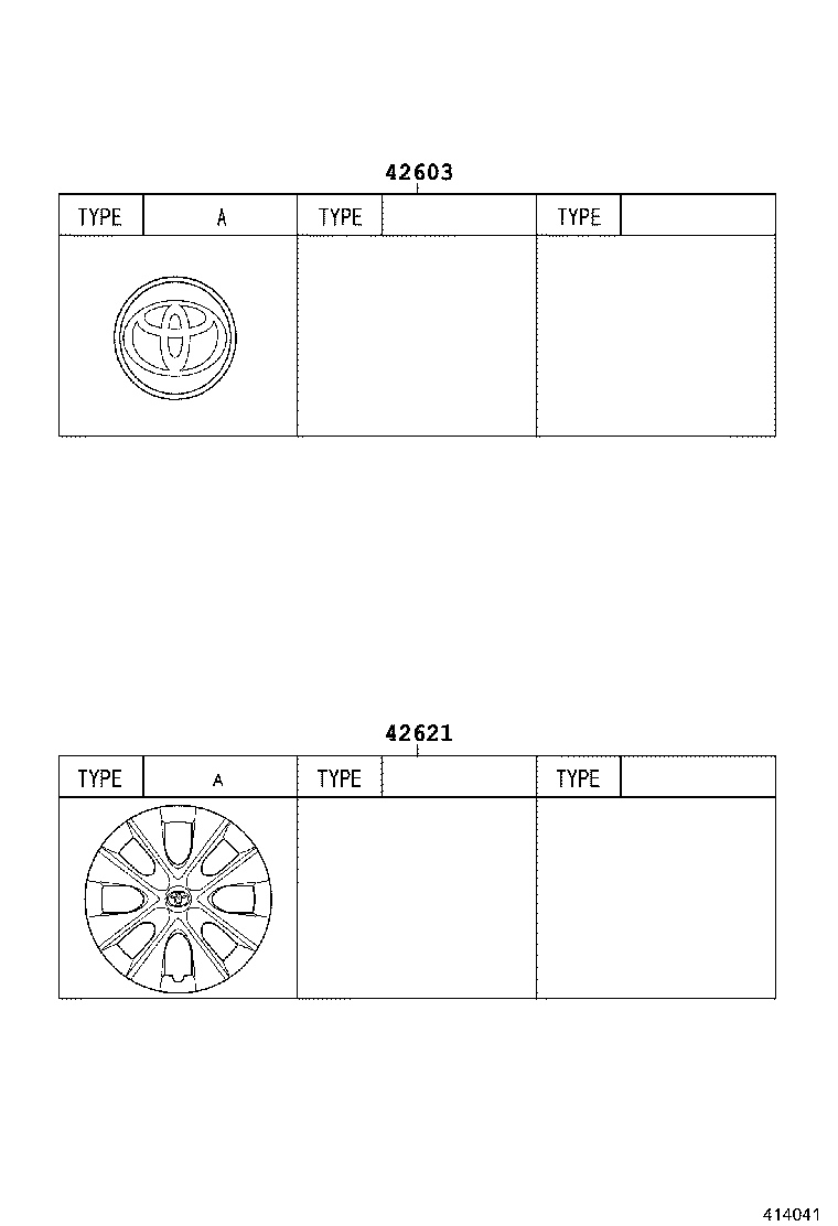 42602-02460 CAP, WHEEL product image