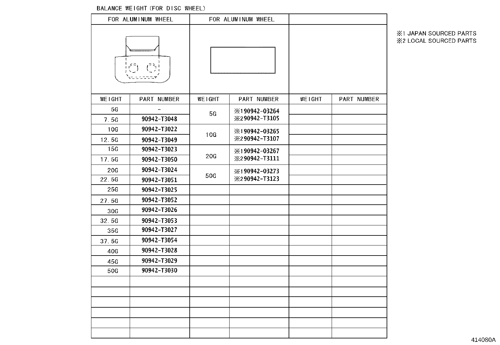 42602-02460 CAP, WHEEL product image