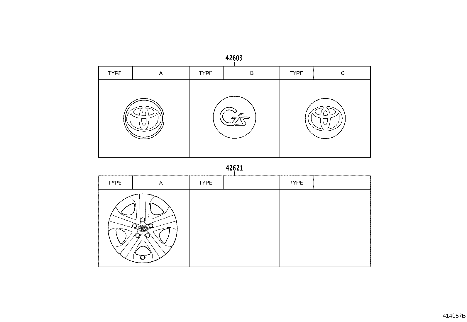 4261A-48150 WHEEL, DISC product image