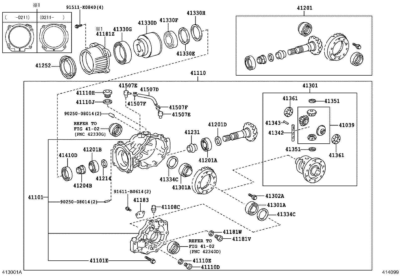 41330-12010 COUPLING ASSY, TRANSMISSION product image