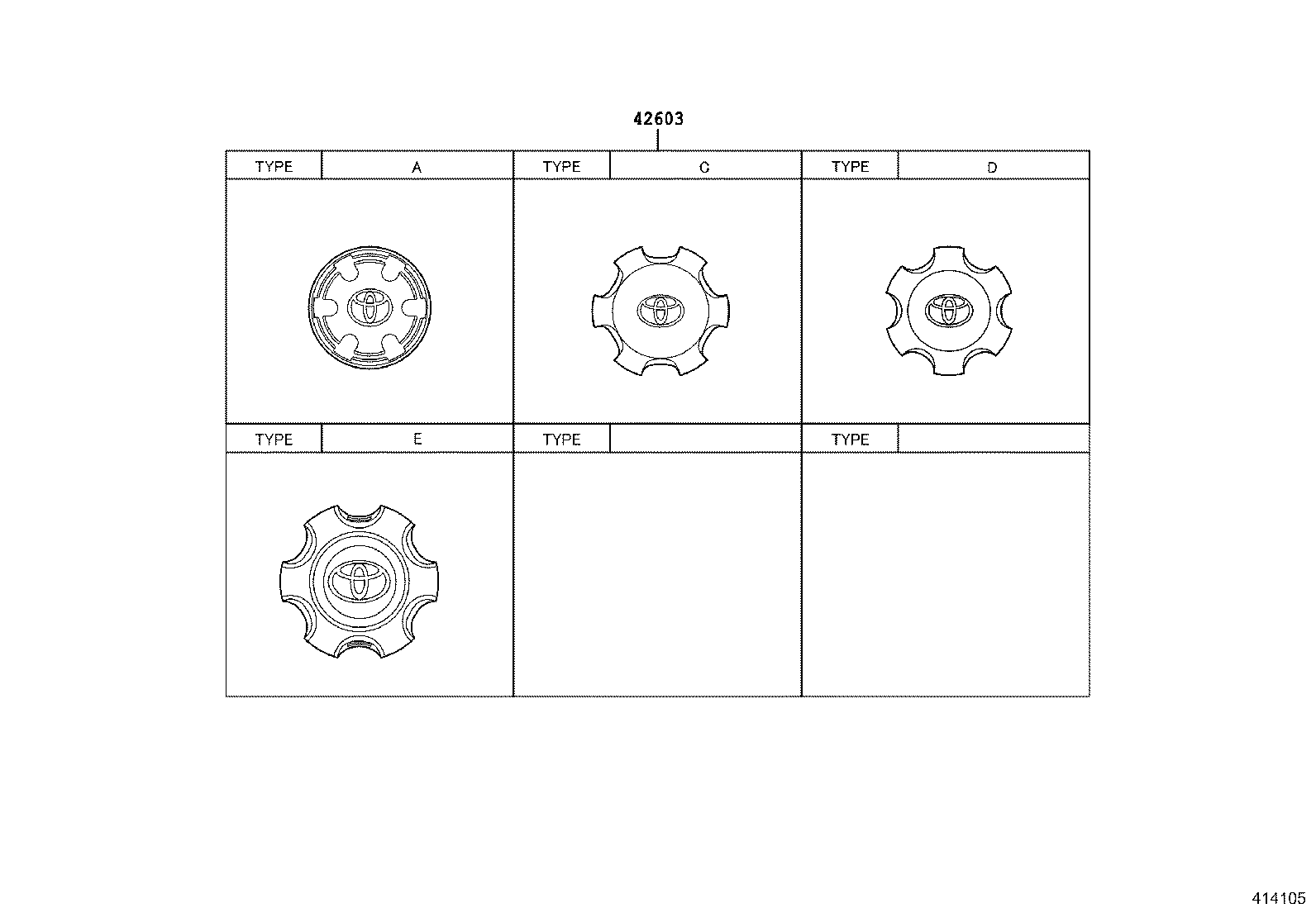 4261A-35010 WHEEL, DISC product image