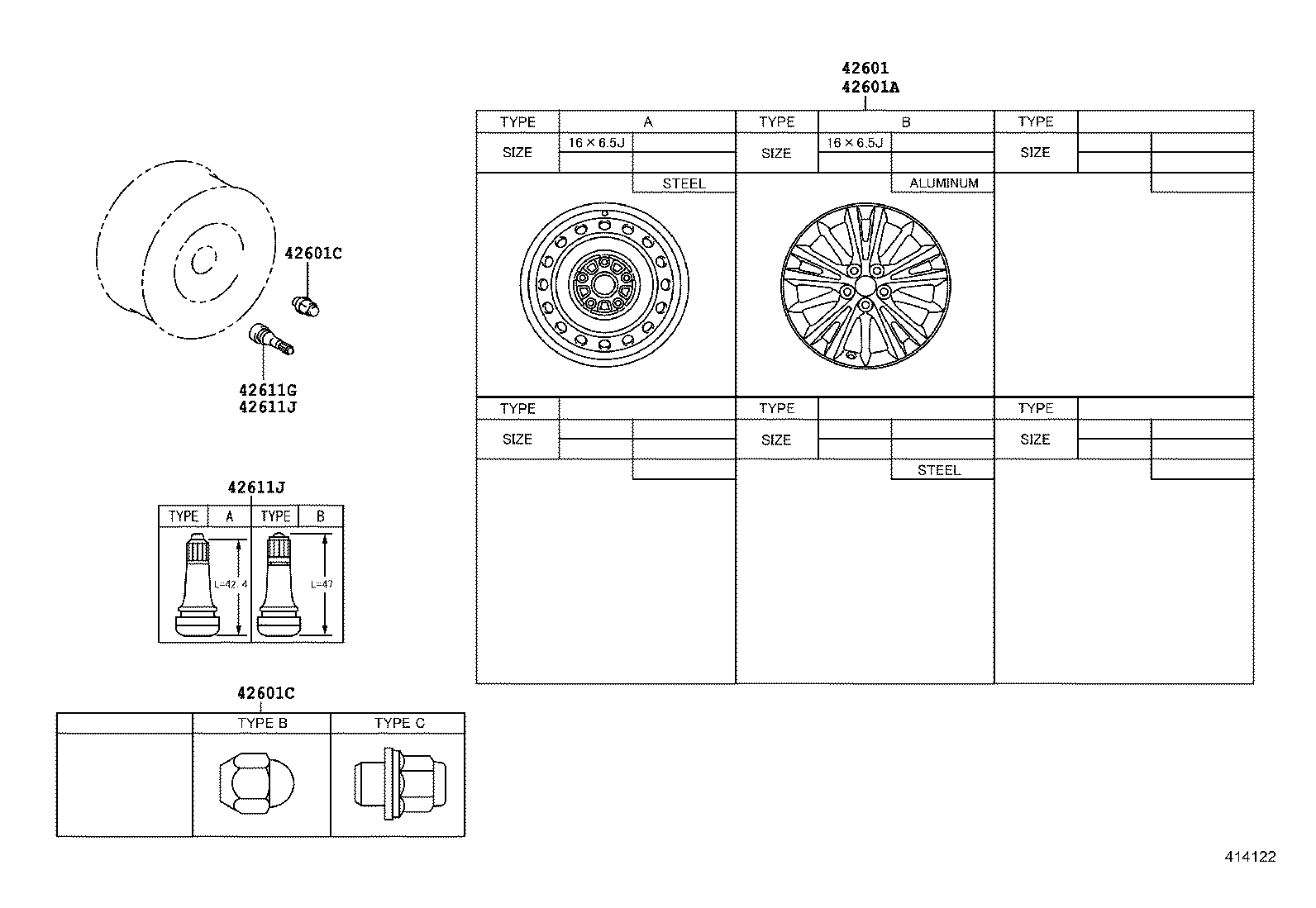 42602-02430 CAP, WHEEL product image