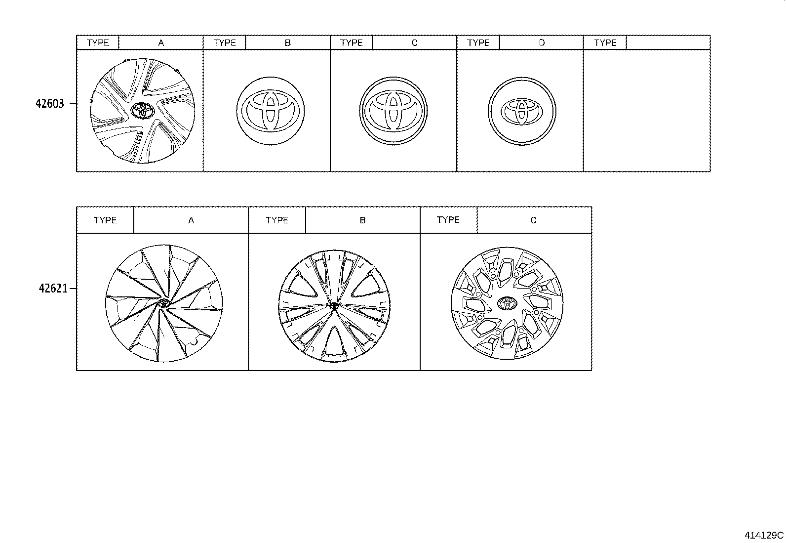 42611-YY470 WHEEL, DISC product image