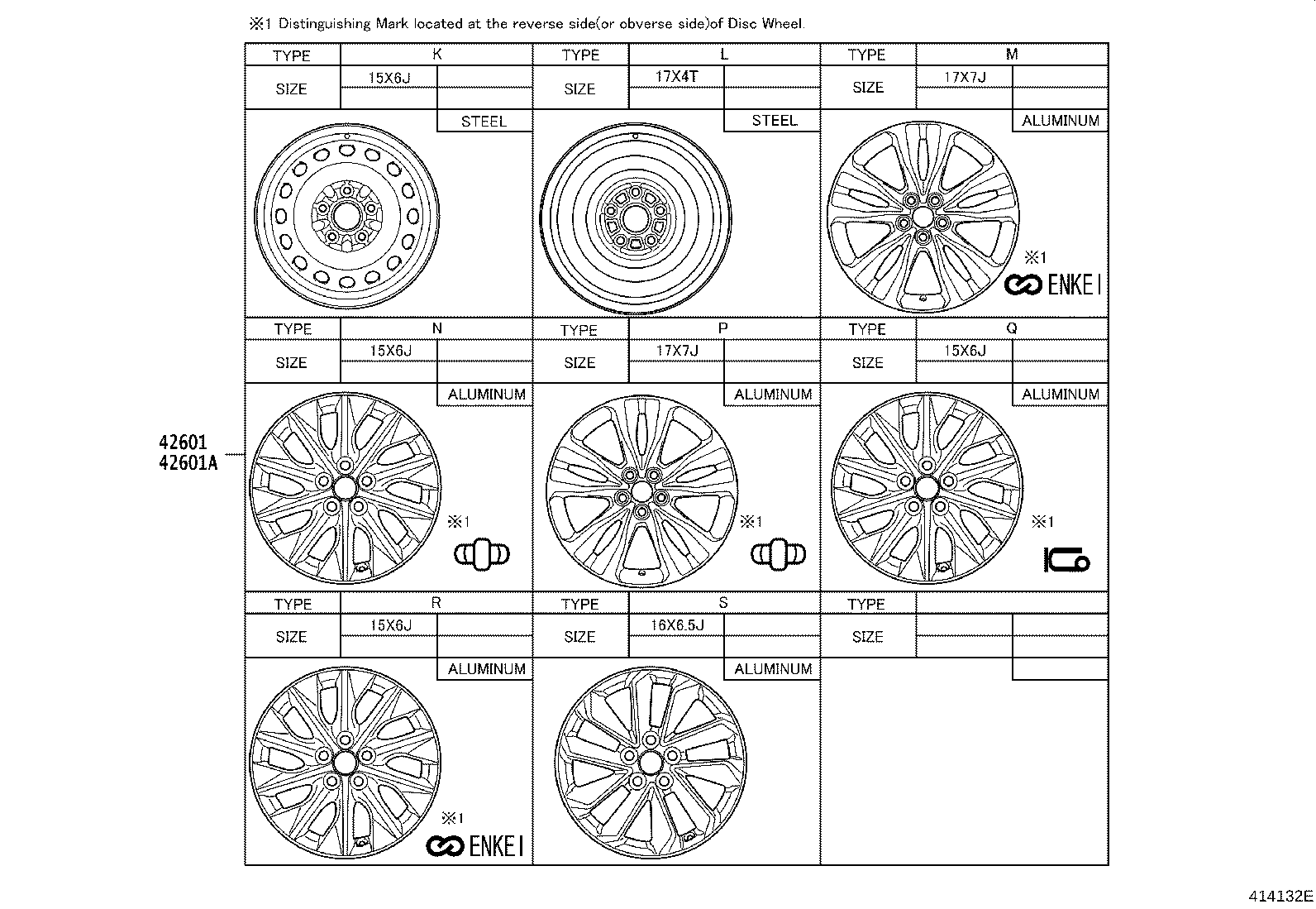 42602-02460 CAP, WHEEL product image