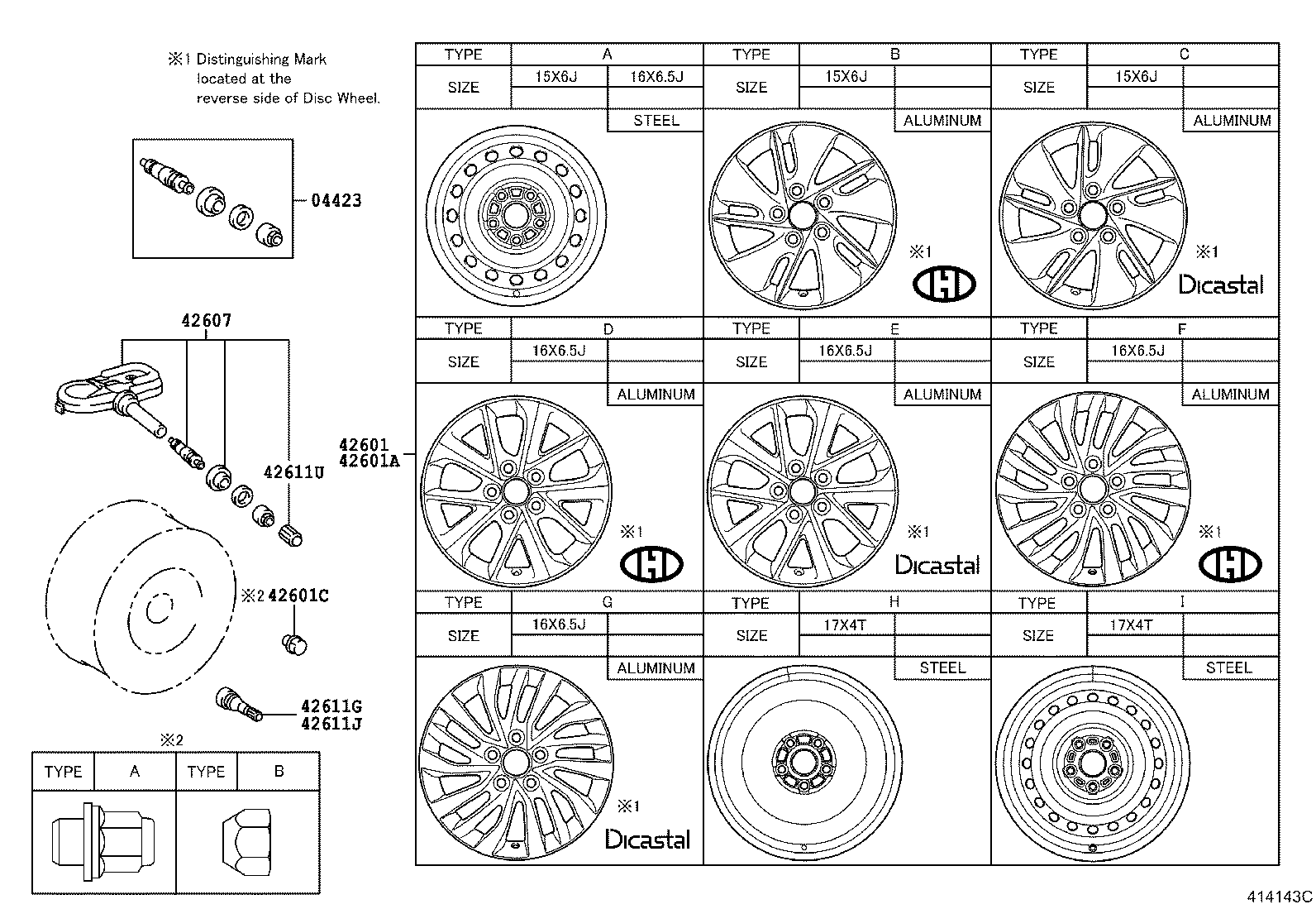 42607-02040 VALVE SUB-ASSY, TIRE PRESSURE MONITOR product image
