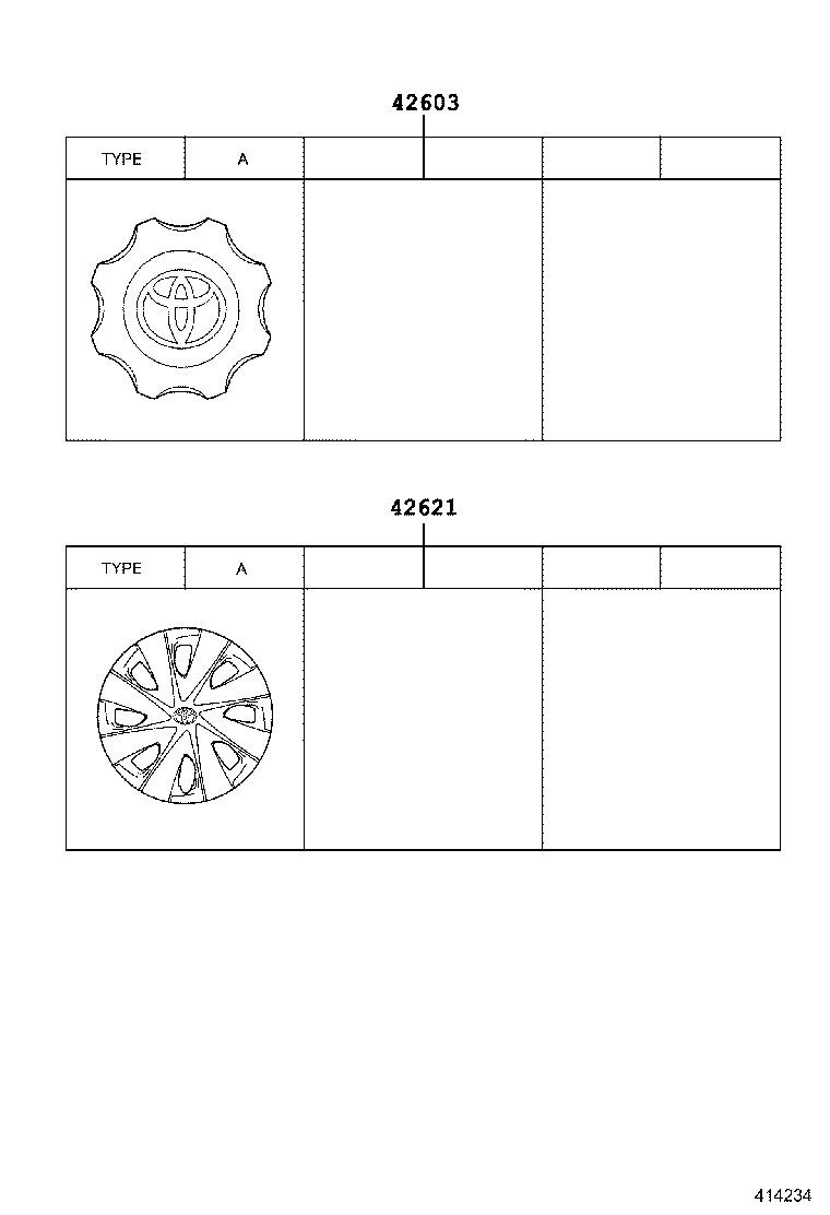 42602-52590 CAP, WHEEL product image