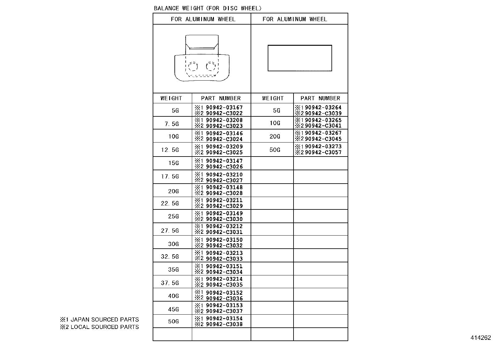 42611-0N080 WHEEL, DISC product image