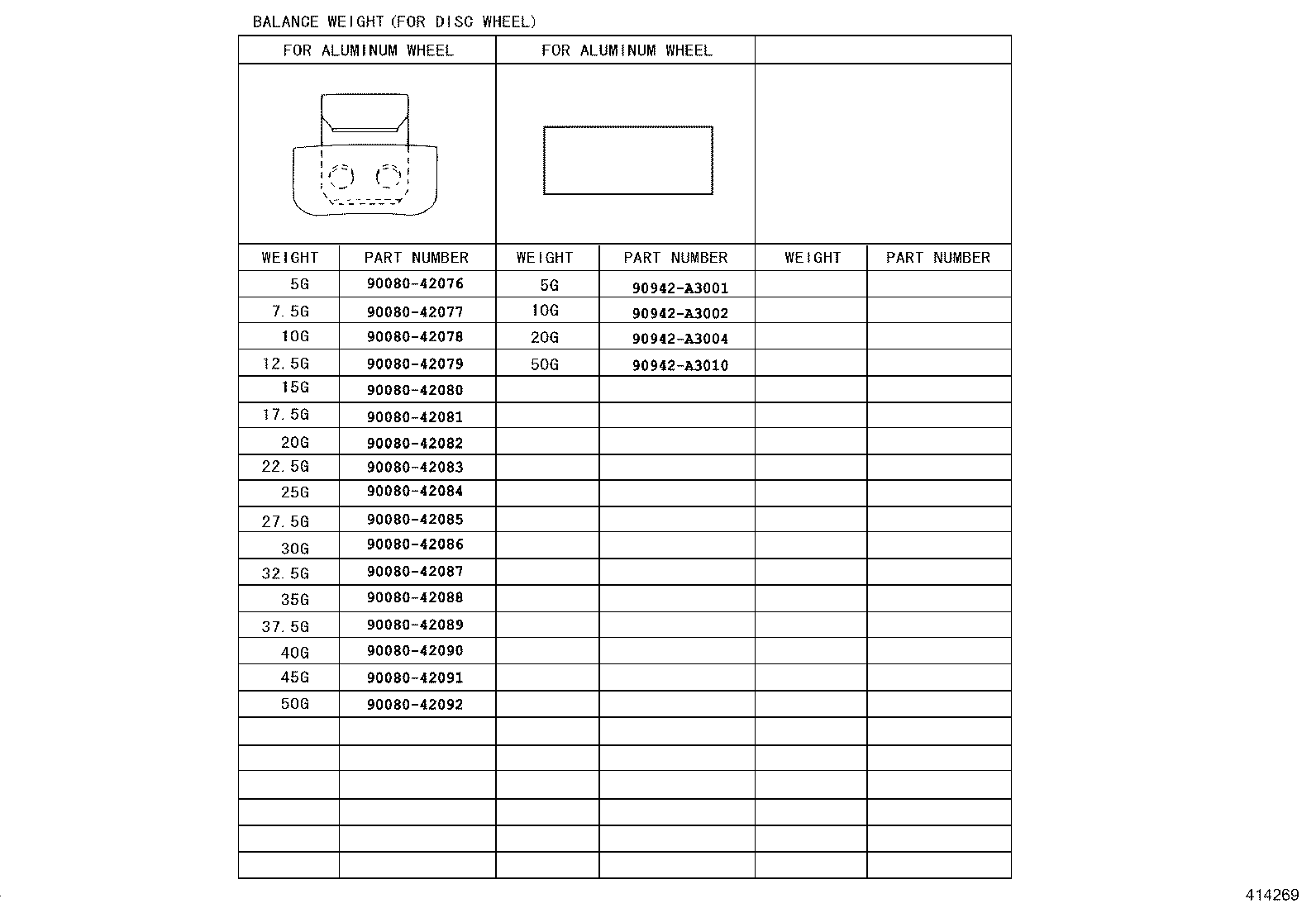 42611-06C70 WHEEL, DISC product image