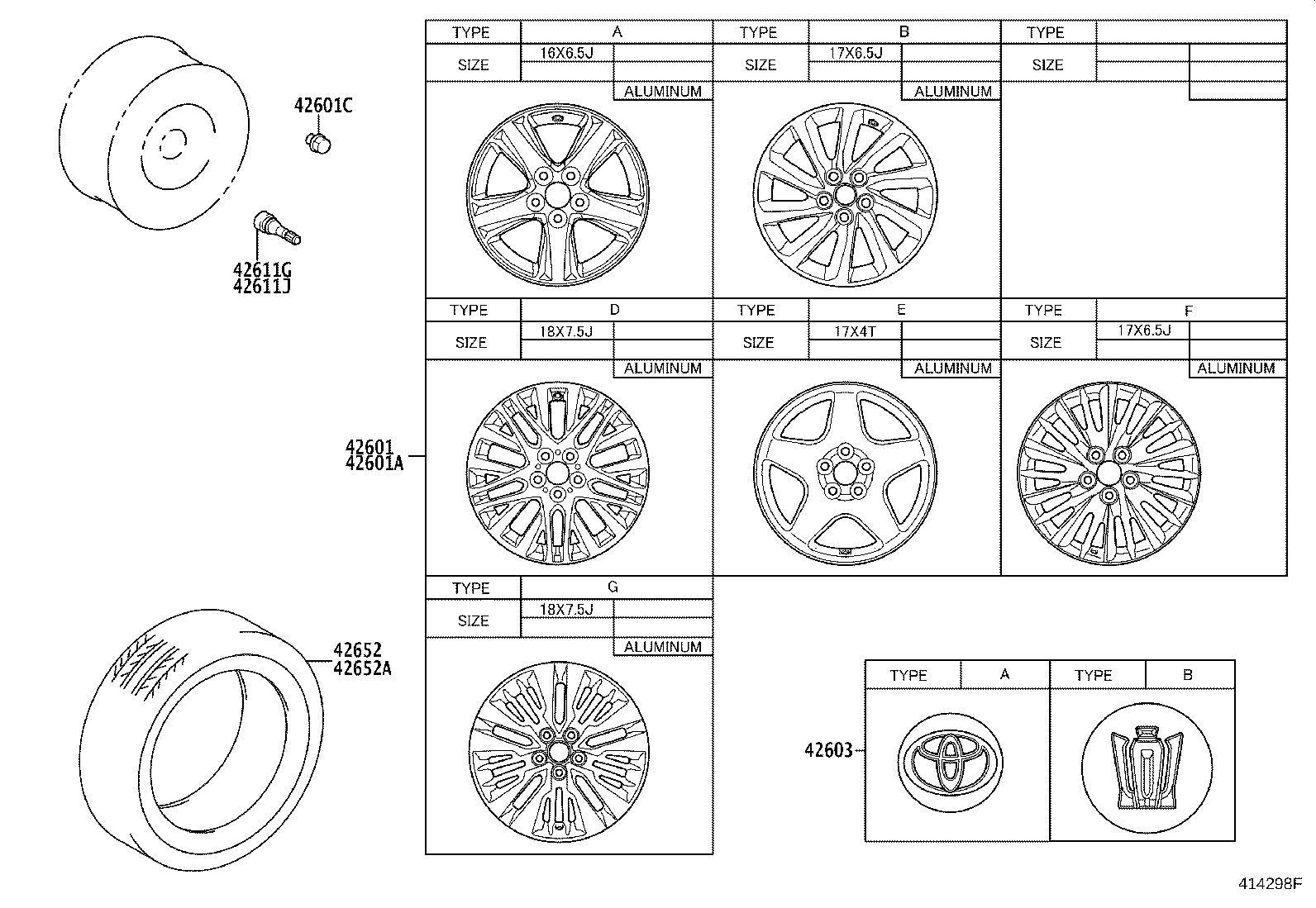 42652-58140 TIRE product image