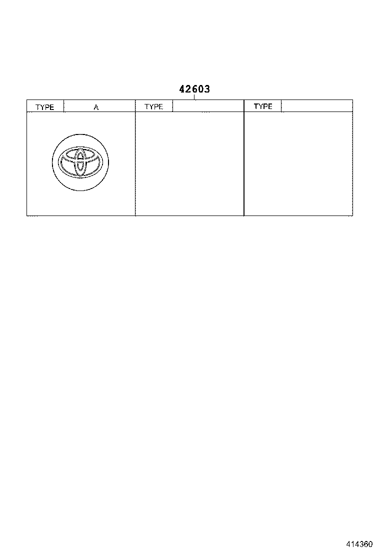 42611-05200 WHEEL, DISC (FOR SPARE) product image