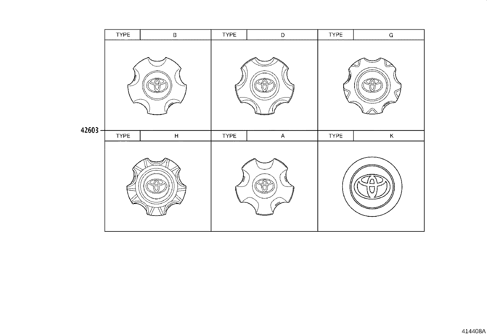 4261A-60170 WHEEL, DISC product image