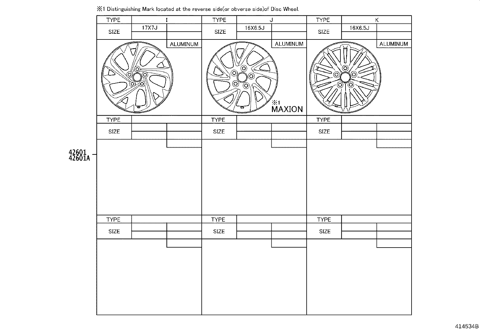 42602-02410 CAP, WHEEL product image