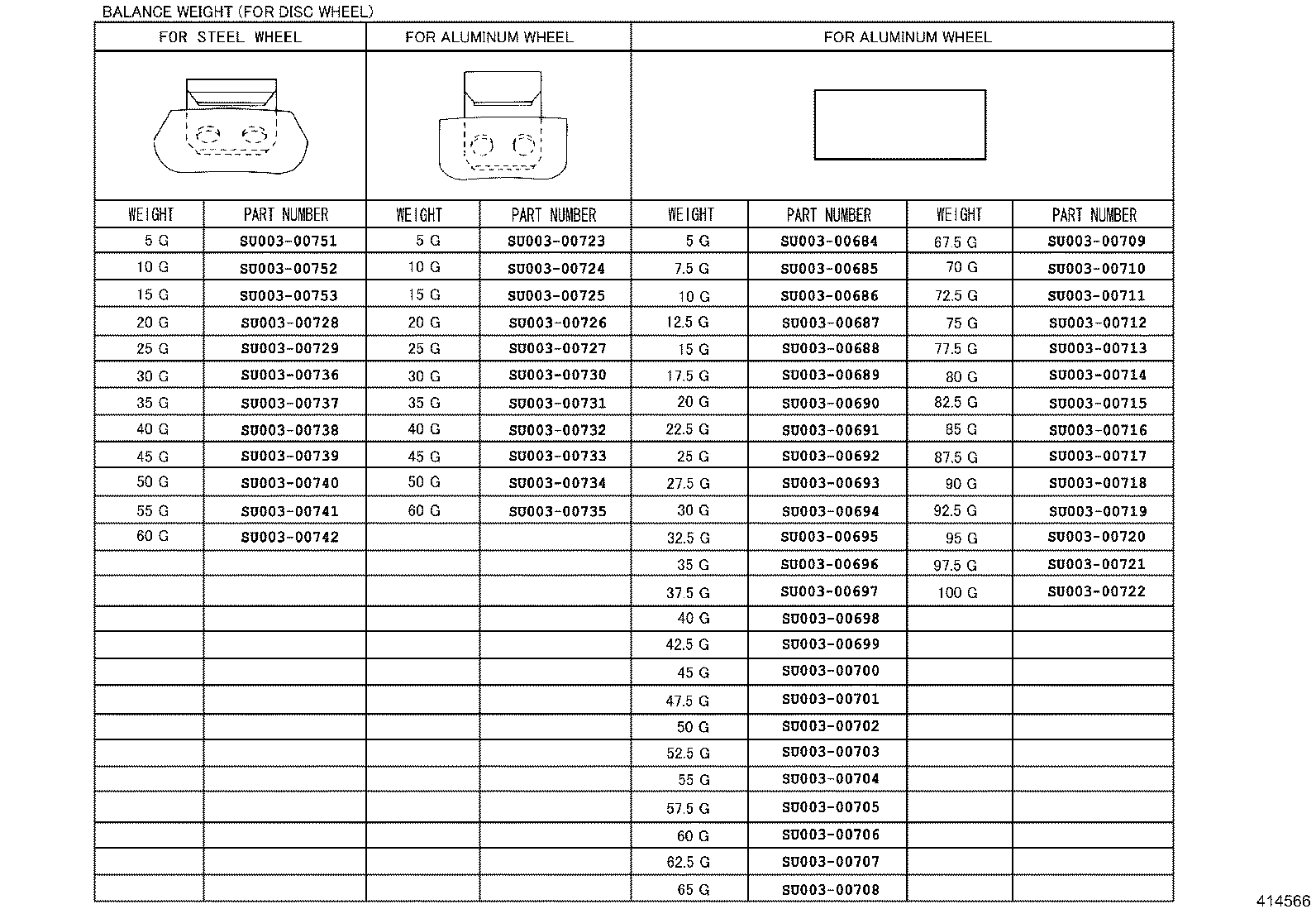 42611-18090 WHEEL, DISC product image