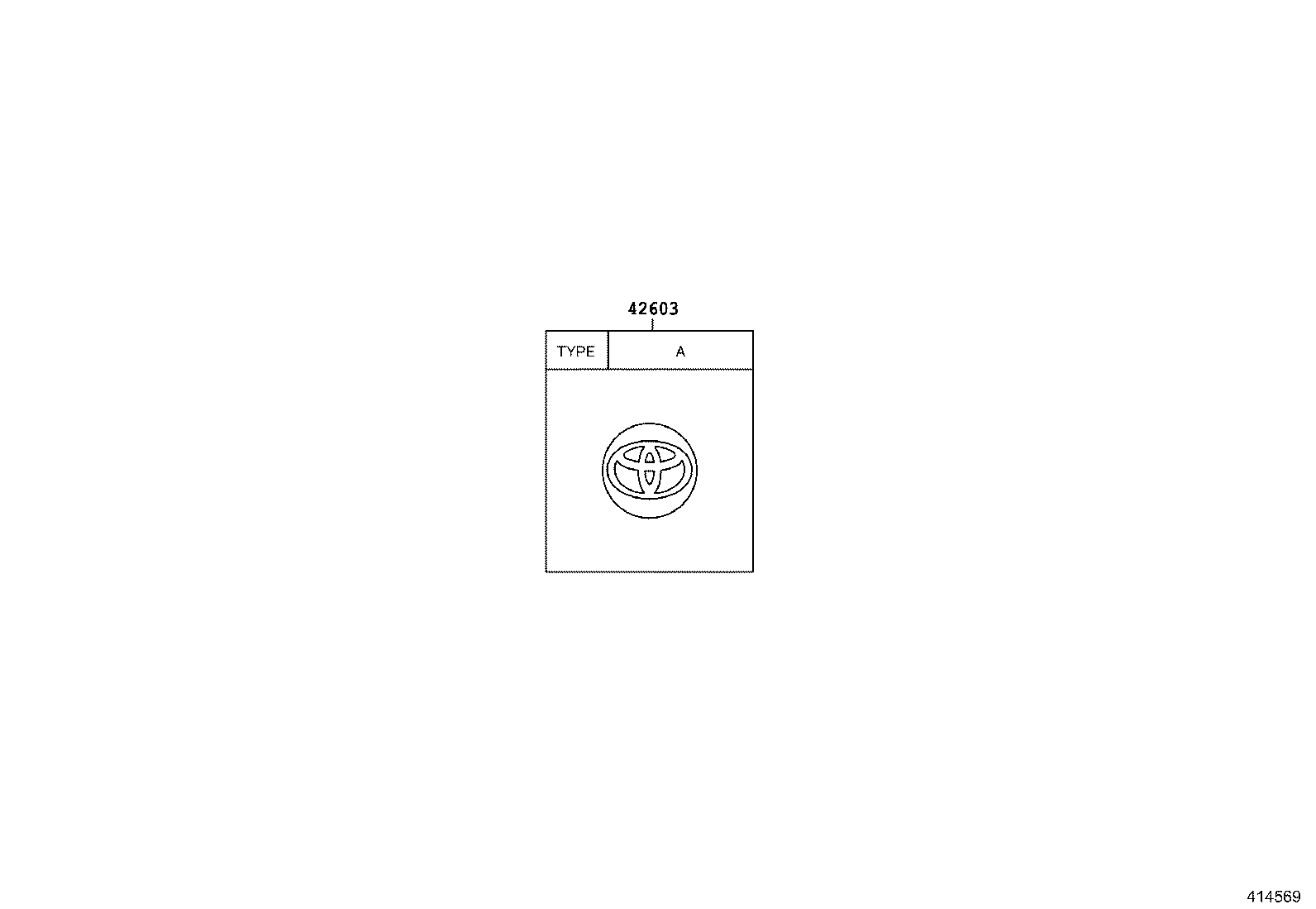 SU003-07591 WHEEL, DISC (FOR SPARE) product image