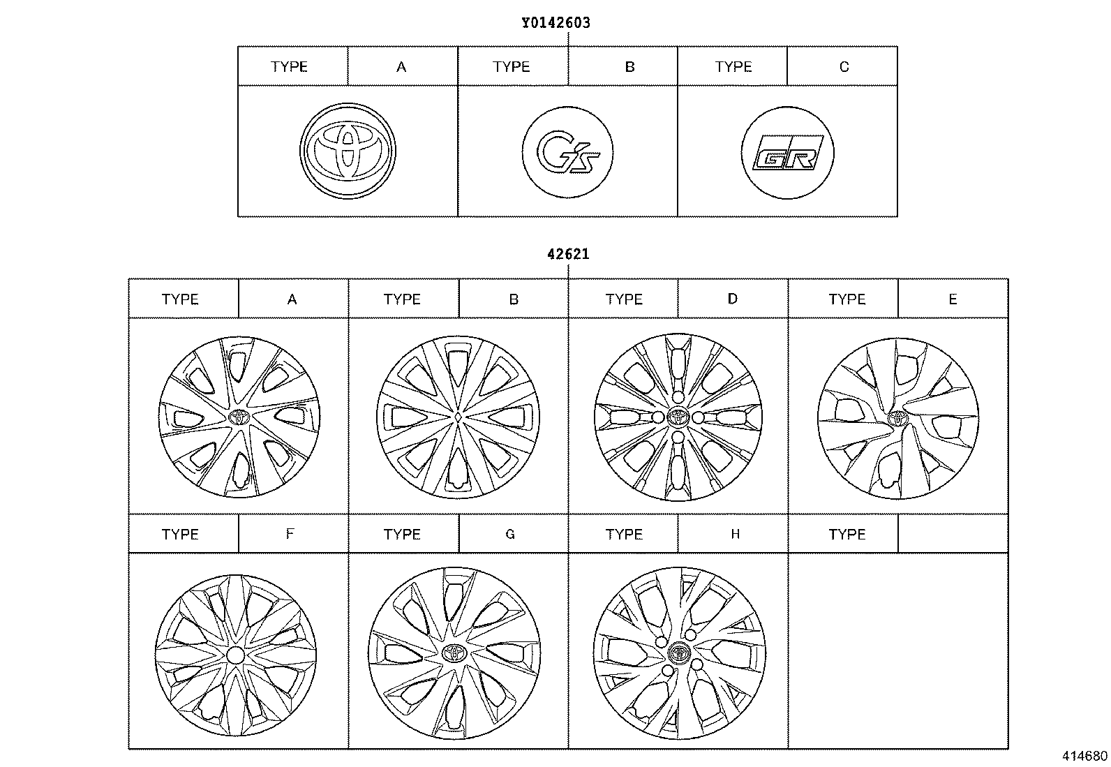 42611-52890 WHEEL, DISC product image