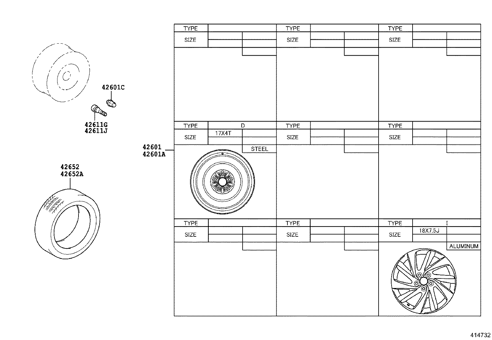 42652-42413 TIRE product image