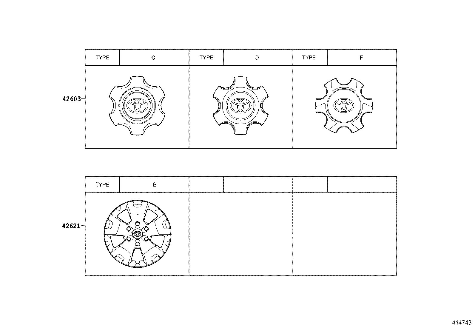 42611-YY701 WHEEL, DISC product image