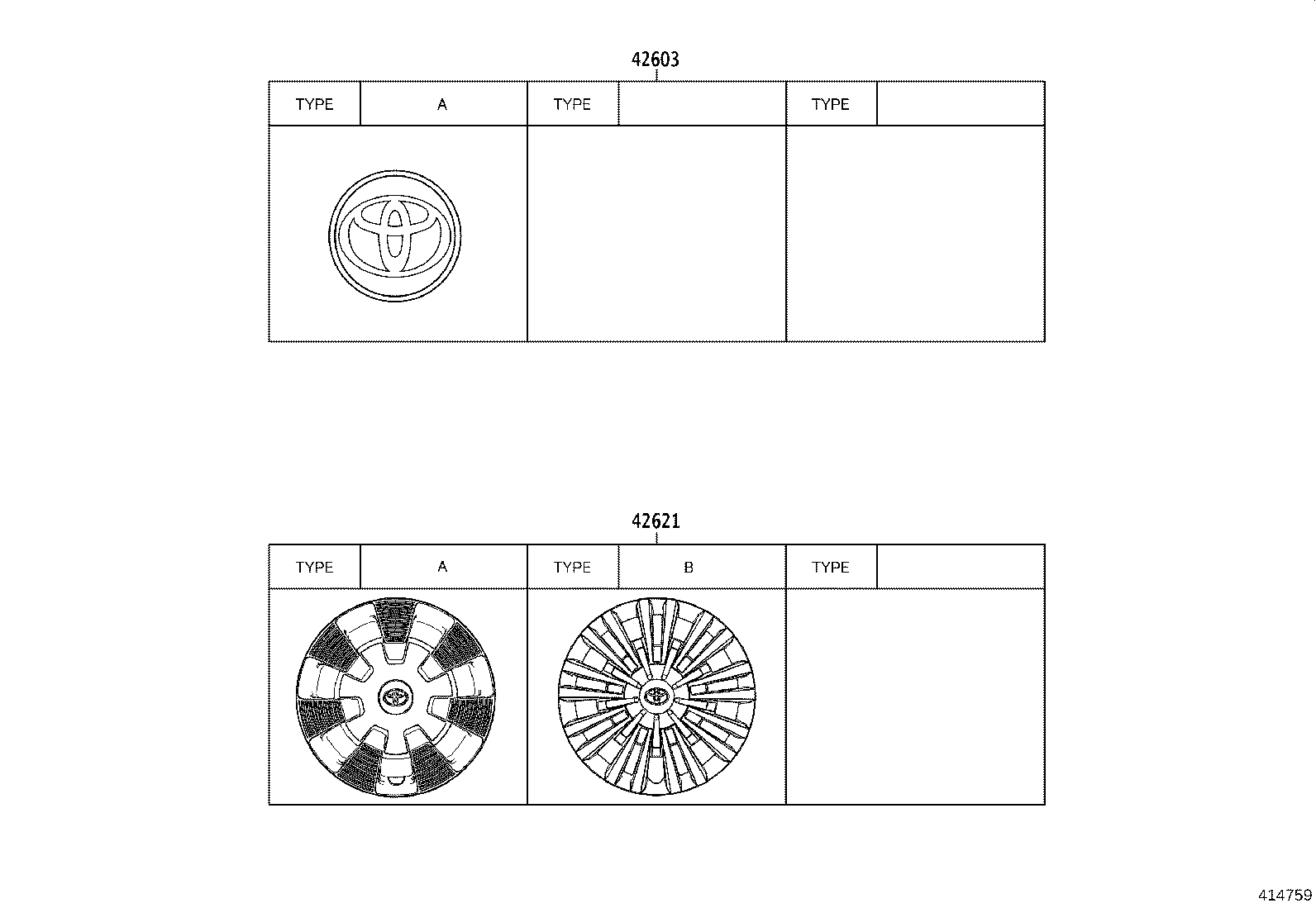 42602-15020 CAP, WHEEL product image