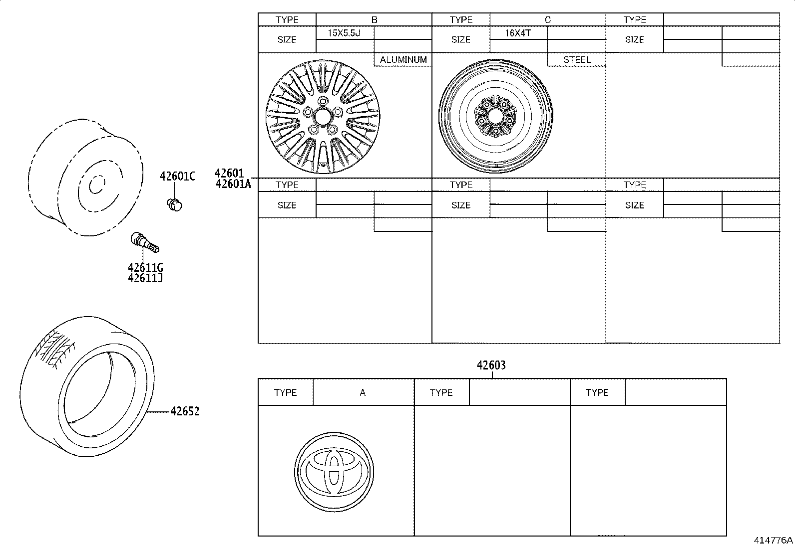 42652-15020 TIRE product image
