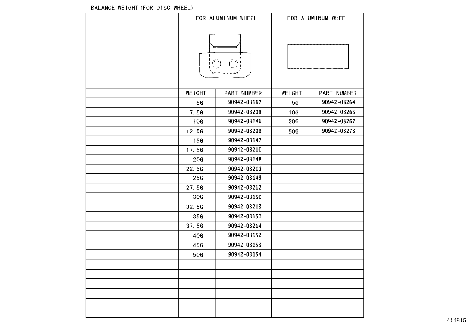 42652-48691 TIRE (FOR SPARE) product image