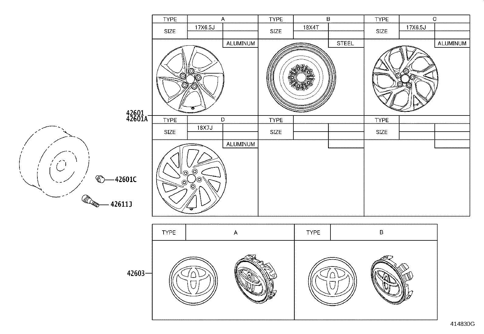 42611-F4050 WHEEL, DISC product image