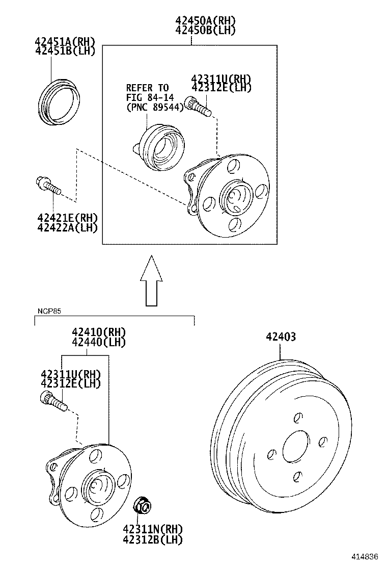 42340-32110 SHAFT ASSY, REAR DRIVE, RH product image