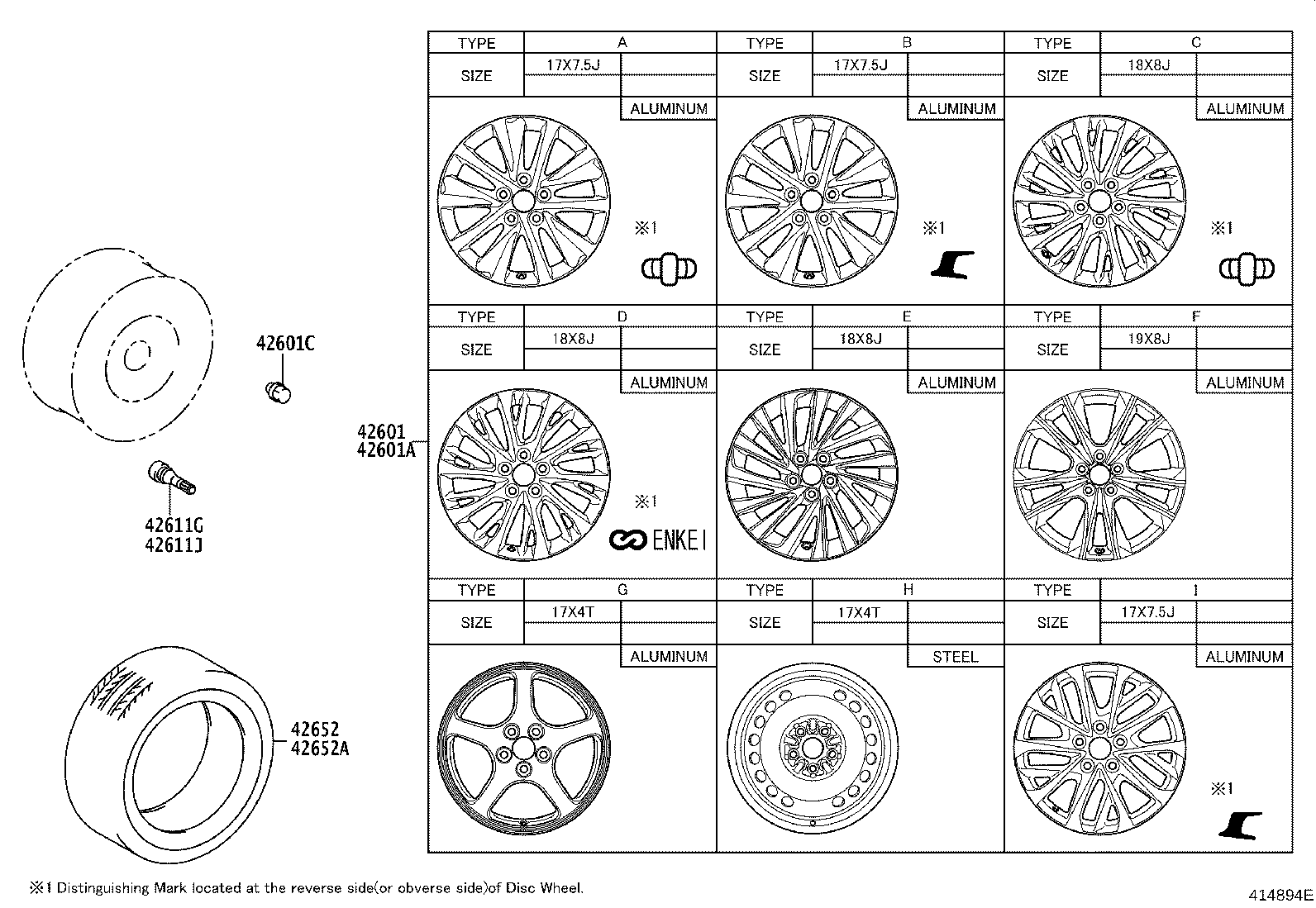 42607-76010 VALVE SUB-ASSY, TIRE PRESSURE MONITOR product image