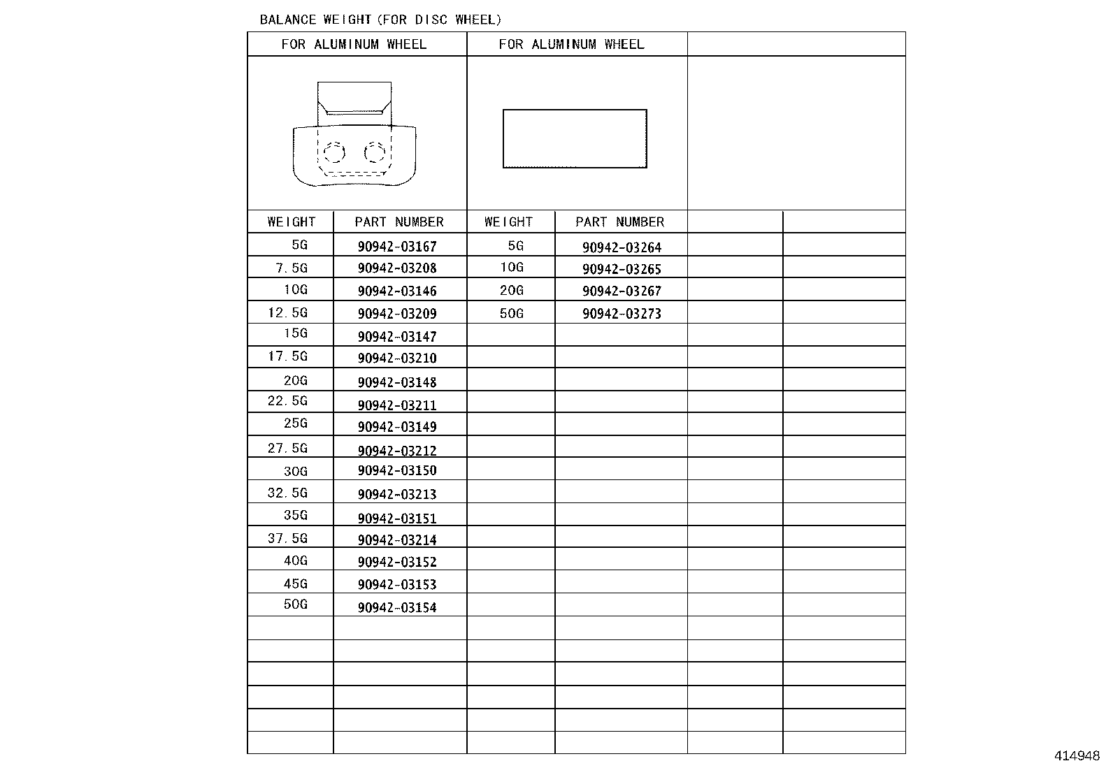 4261B-76010 WHEEL, DISC (FOR SPARE) product image