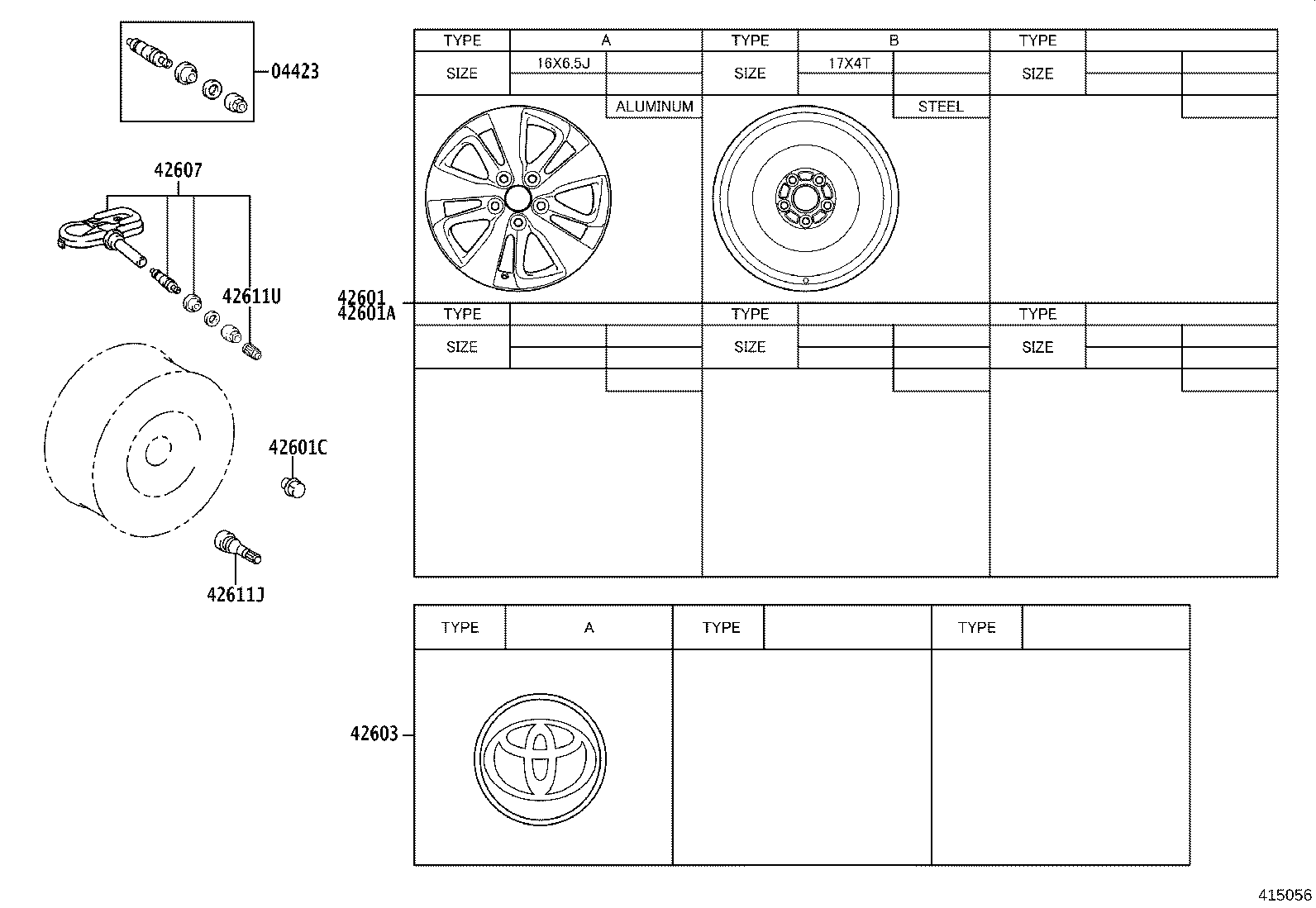 42611-02M30 WHEEL, DISC product image
