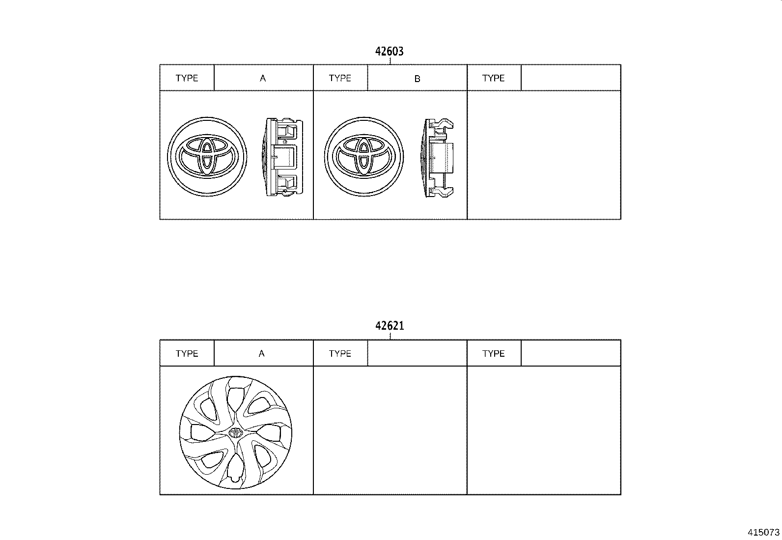 42602-0D320 CAP, WHEEL product image