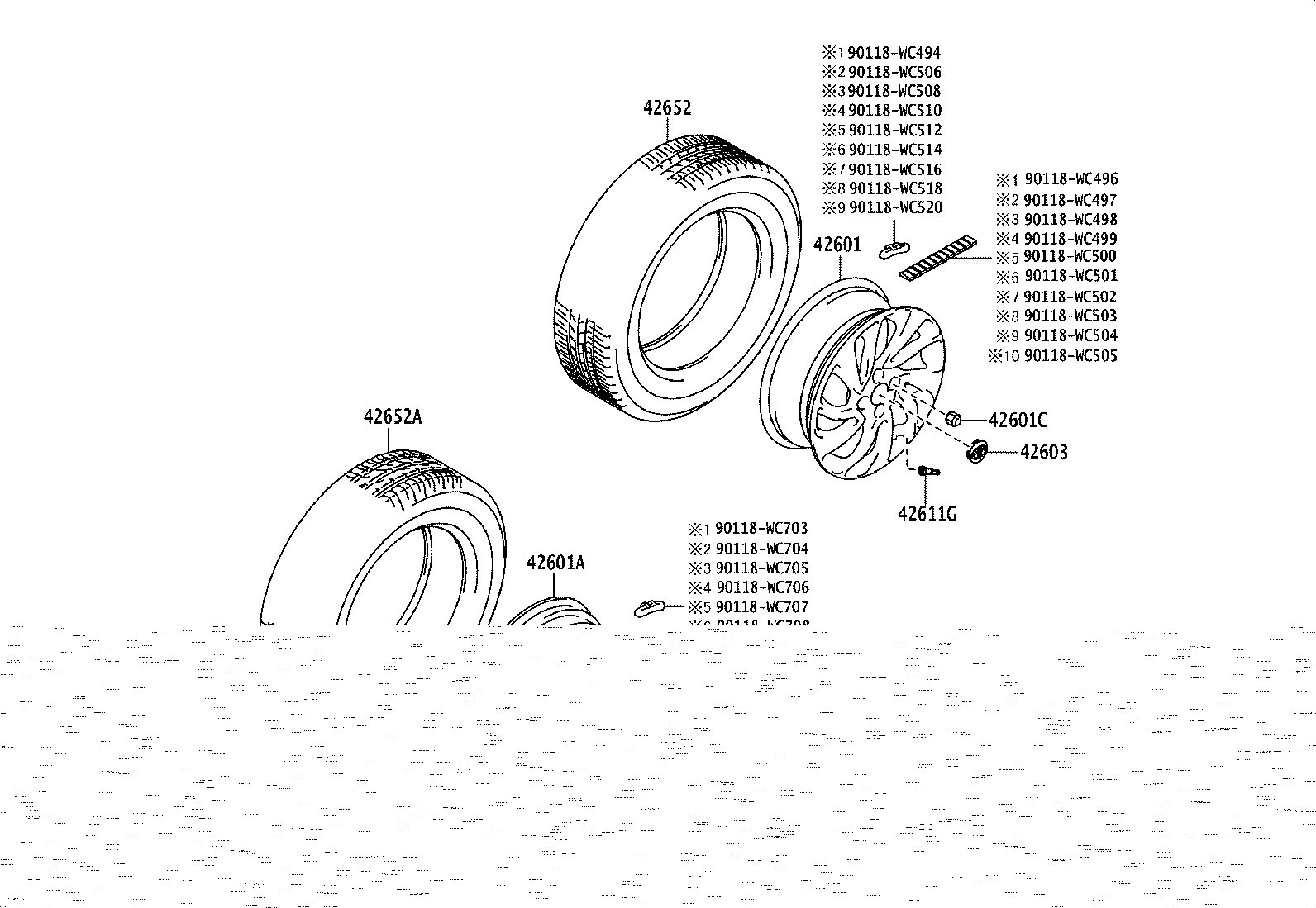 90118-WC523 NUT, HUB (FOR AXLE) product image
