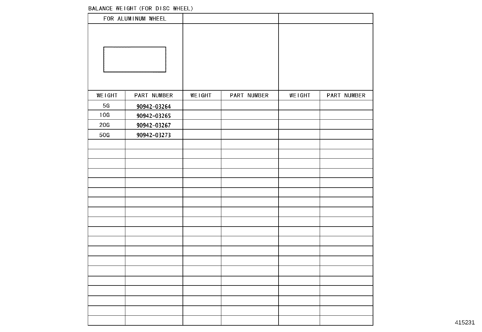 42611-58370 WHEEL, DISC product image