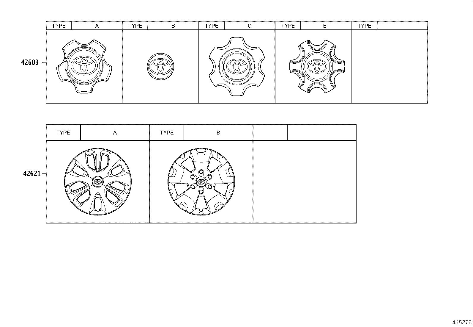 42611-YP070 WHEEL, DISC product image