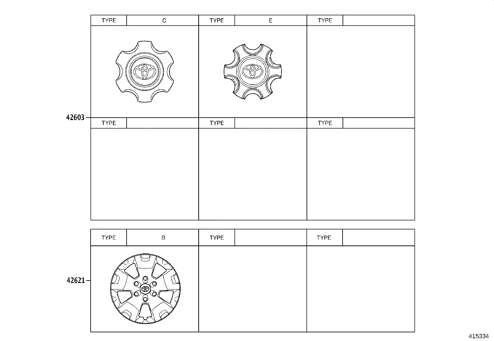 42611-YP080 WHEEL, DISC product image