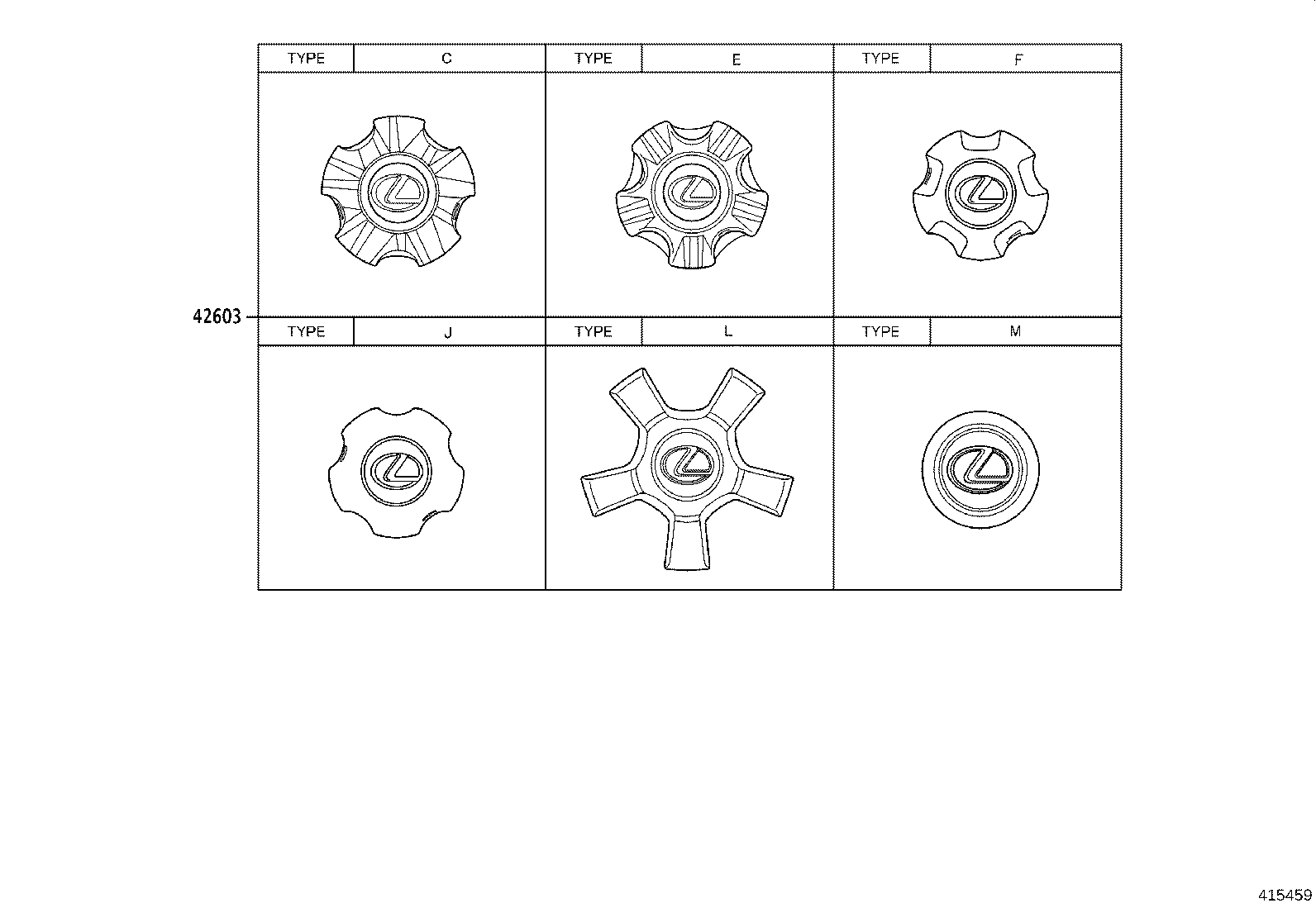 42611-60C60 WHEEL, DISC product image