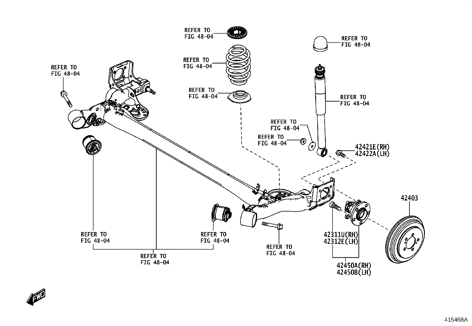 90118-WCS88 BOLT, HUB (FOR REAR AXLE RH) product image