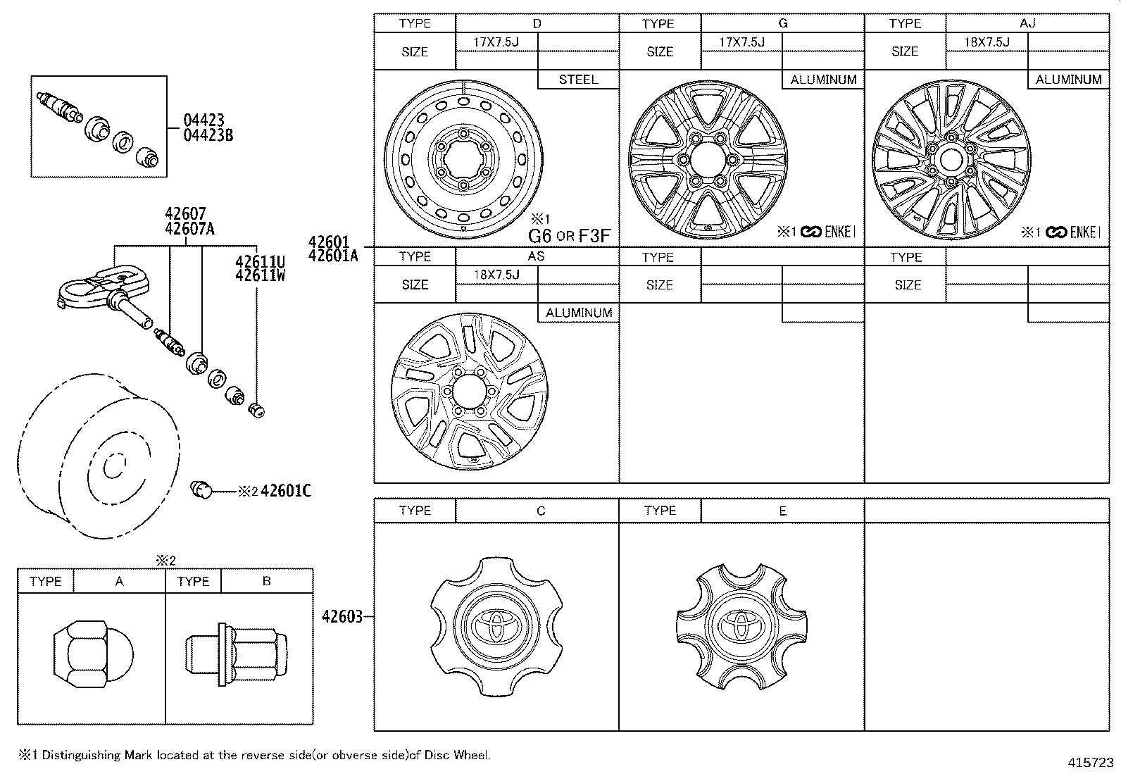42607-52040 VALVE SUB-ASSY, TIRE PRESSURE MONITOR product image