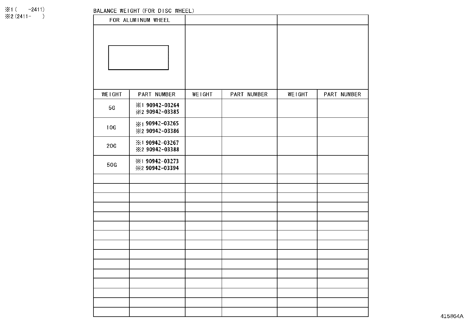 Toyota 42611-WY550 WHEEL, DISC
