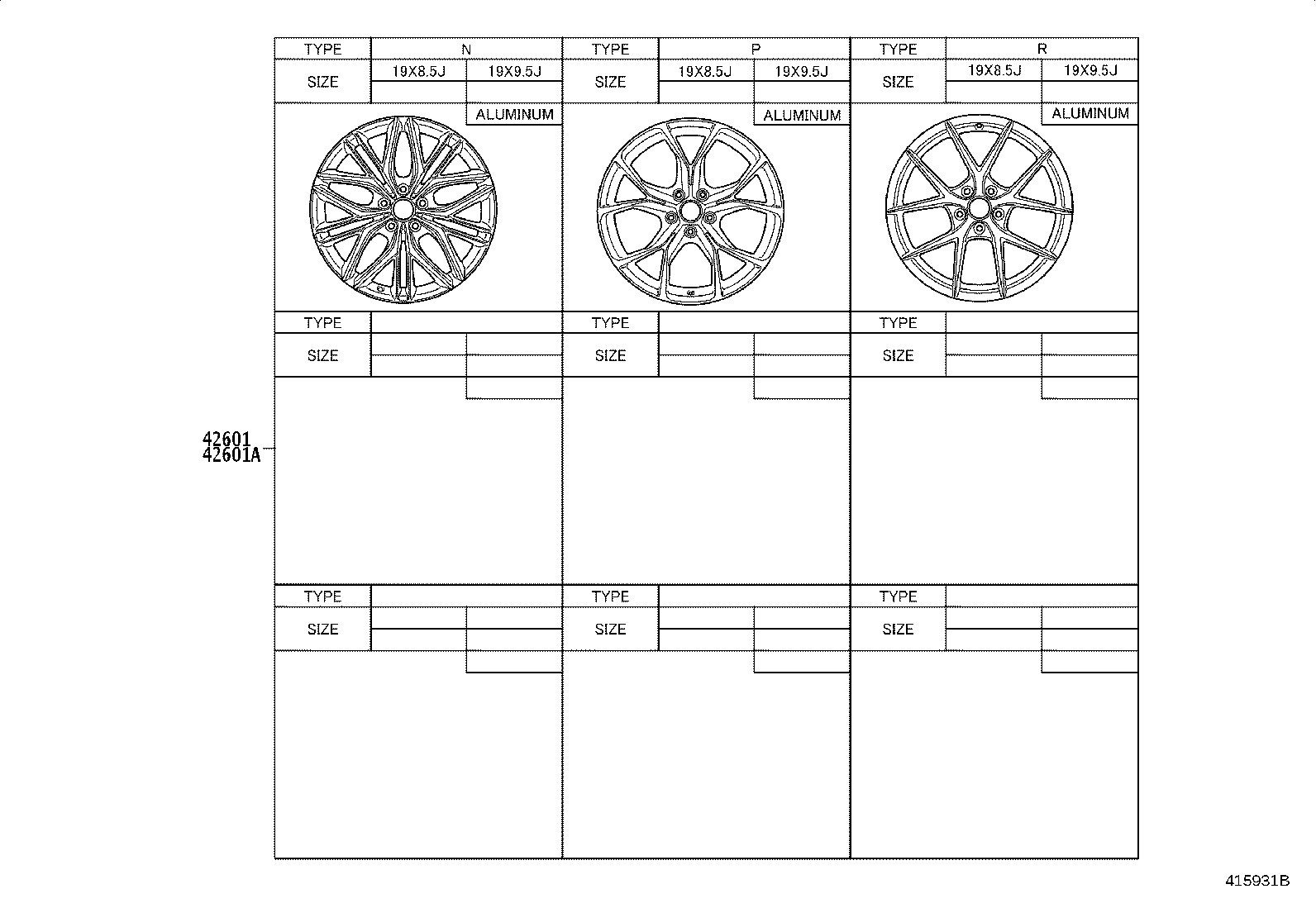 42652-53B01 TIRE product image