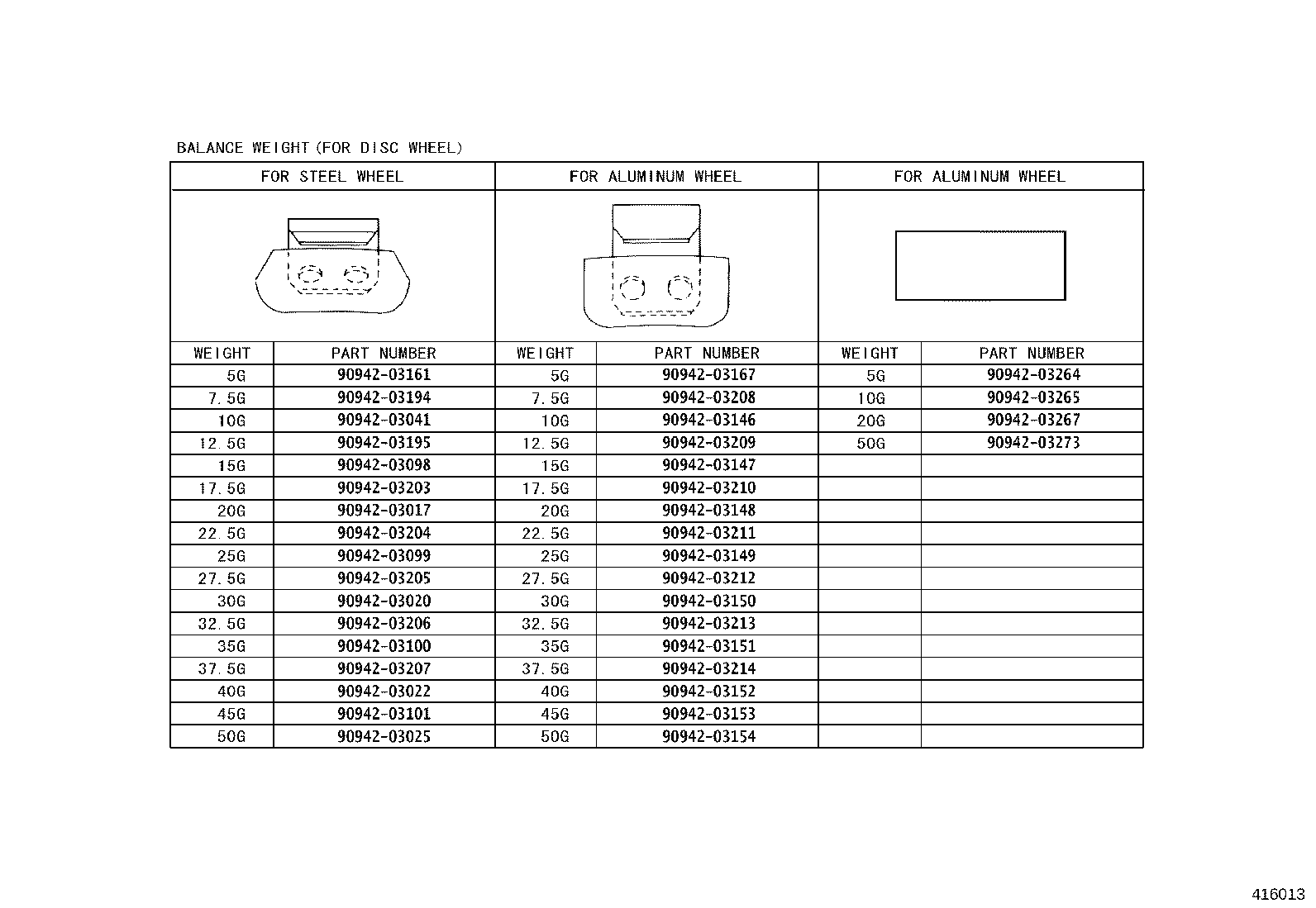 4261B-42010 WHEEL, DISC (FOR SPARE) product image