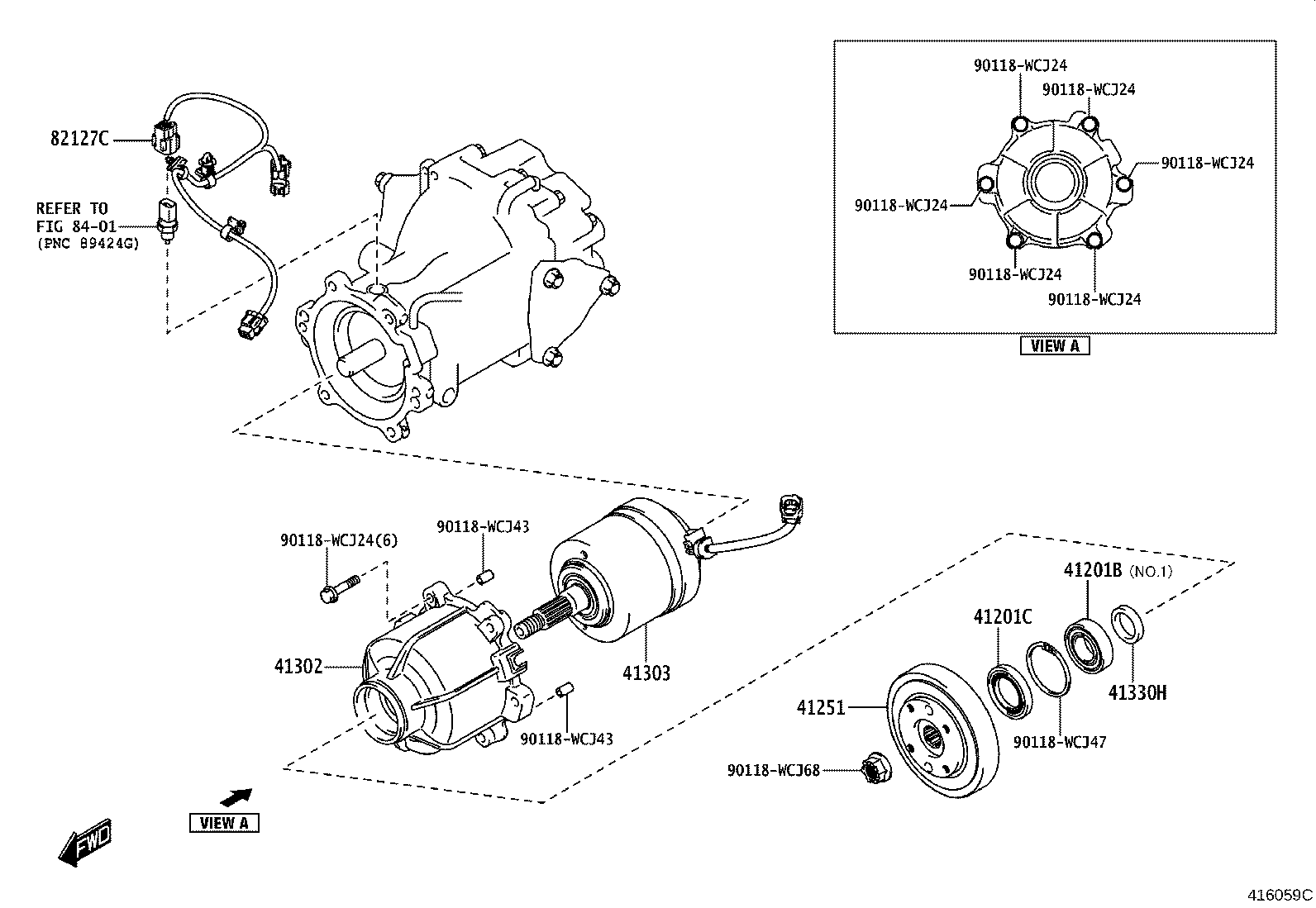 41331-WC004 GEAR, REAR DIFFERENTIAL SIDE product image