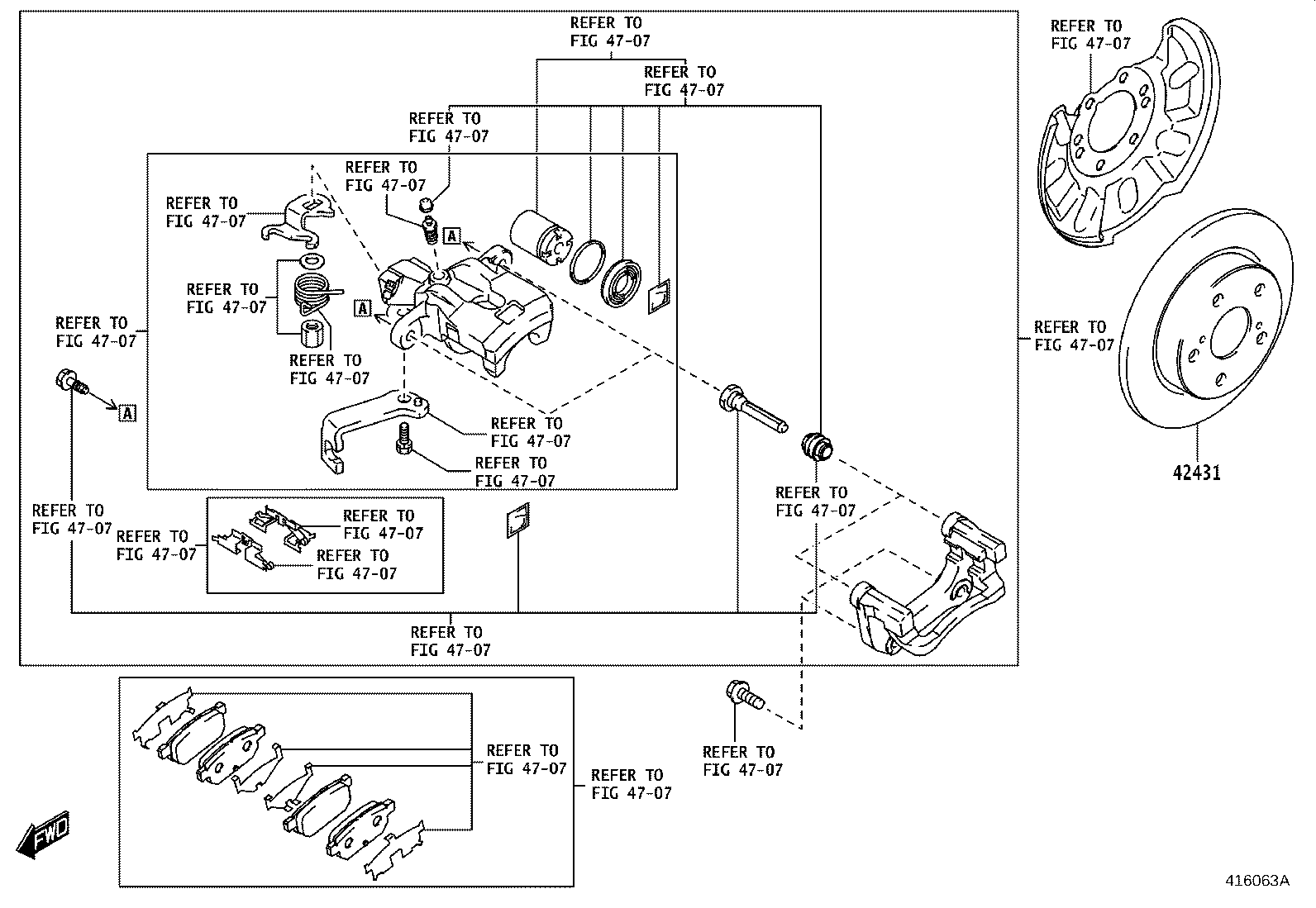 42345-WC032 CLAMP (FOR REAR DRIVE SHAFT OUTBOARD JOINT BOOT RH) product image