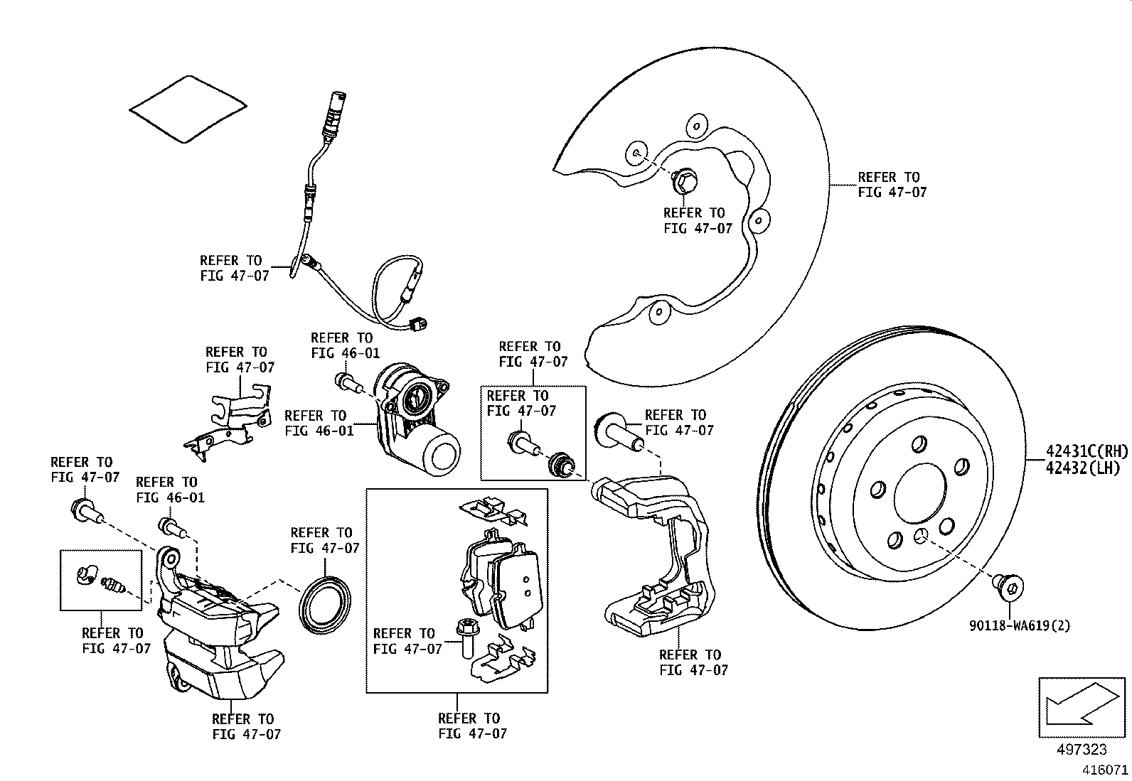 90118-WAA60 OIL SEAL, REAR DRIVE SHAFT, RH product image