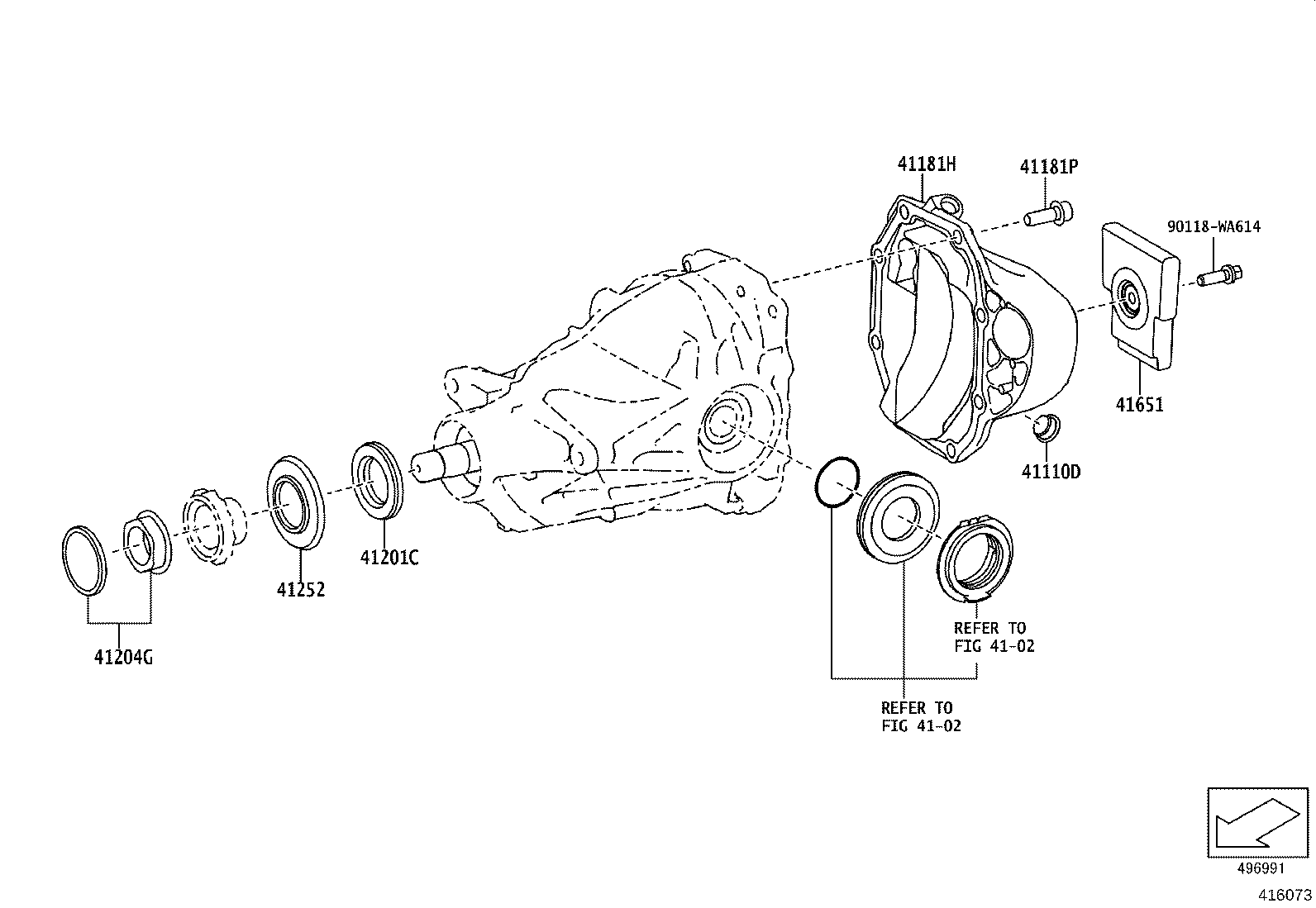 41400-WAA02 MOTOR SUB-ASSY, TORQUE TRANSFER MODULE product image
